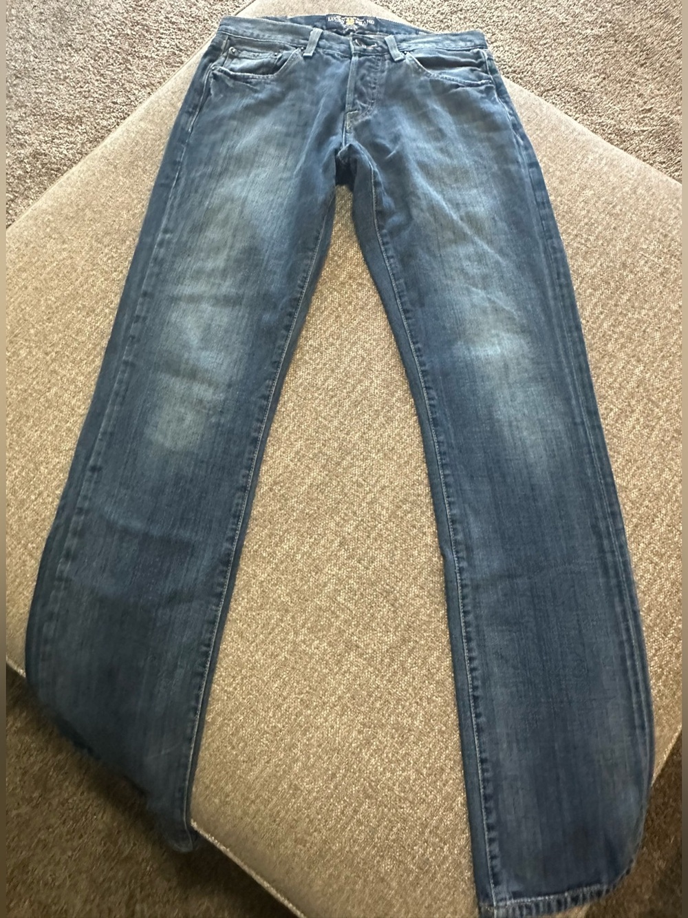 Lucky Brand Men’s Jeans 29 x 34 221 Original Straight OL Wilder Ranch Button Fly